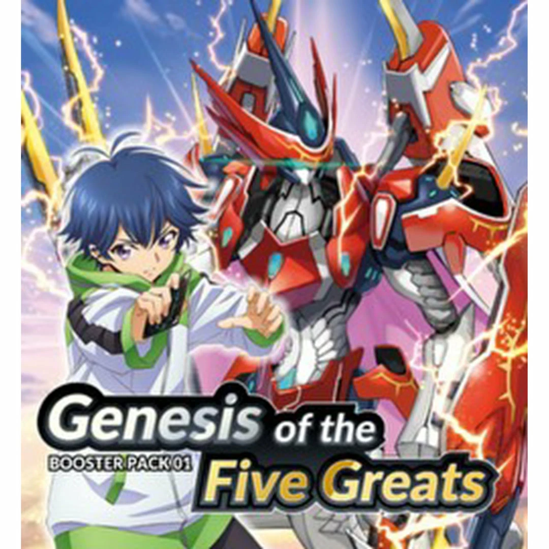 Brand new ๐งจ BushiRoad Cardfight Vanguard: Genesis Of The Five Greats Booster Box ๐คฉ 3 BushiRoad Cardfight Vanguard: Genesis Of The Five Greats Booster Box