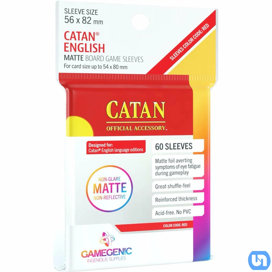 Best Sale 🛒 Asmodee Supplies Gamegenic: Matte Sleeves 60ct - Catan English 🎉 3 Asmodee Supplies Gamegenic: Matte Sleeves 60ct - Catan English