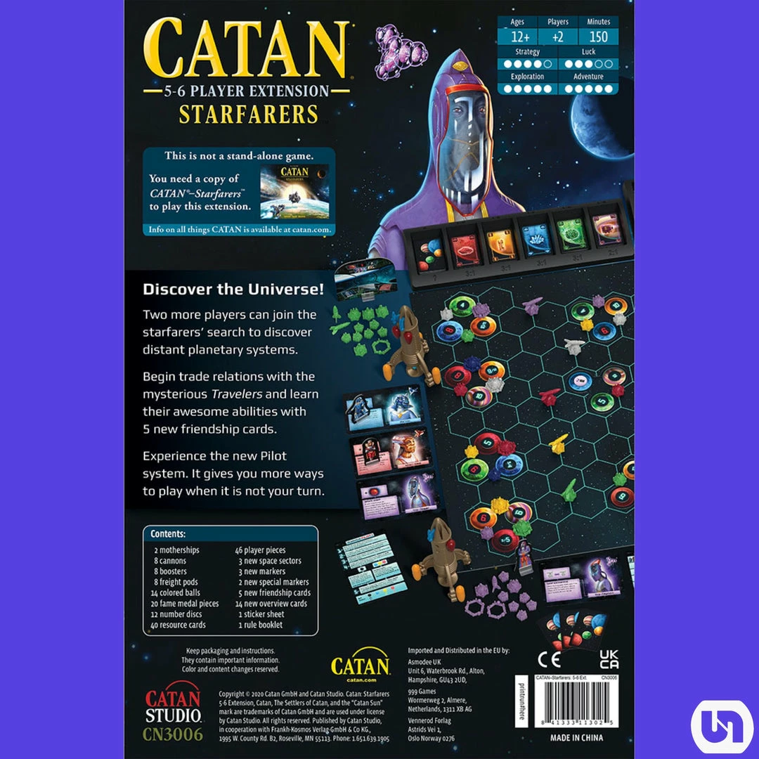 Buy ⭐ Catan Studio Catan: Starfarers - 5-6 Player Extension ⌛ 4 Catan Studio Catan: Starfarers - 5-6 Player Extension