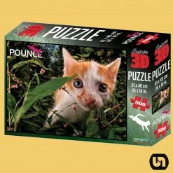 Jax LTD 3D Cats Pounce 500pc Puzzle Toys & Figures