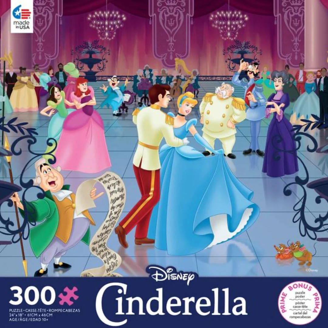 Best reviews of ๐ CEACO Company Toys & Figures Disney: Cinderella 300pc Puzzle ๐ 3 CEACO Company Toys & Figures Disney: Cinderella 300pc Puzzle