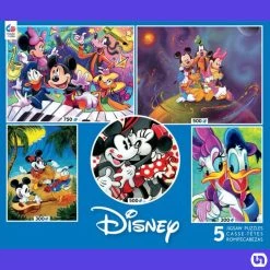 CEACO Company Disney: Classics - 5 In 1 Multipack Puzzles Toys & Figures
