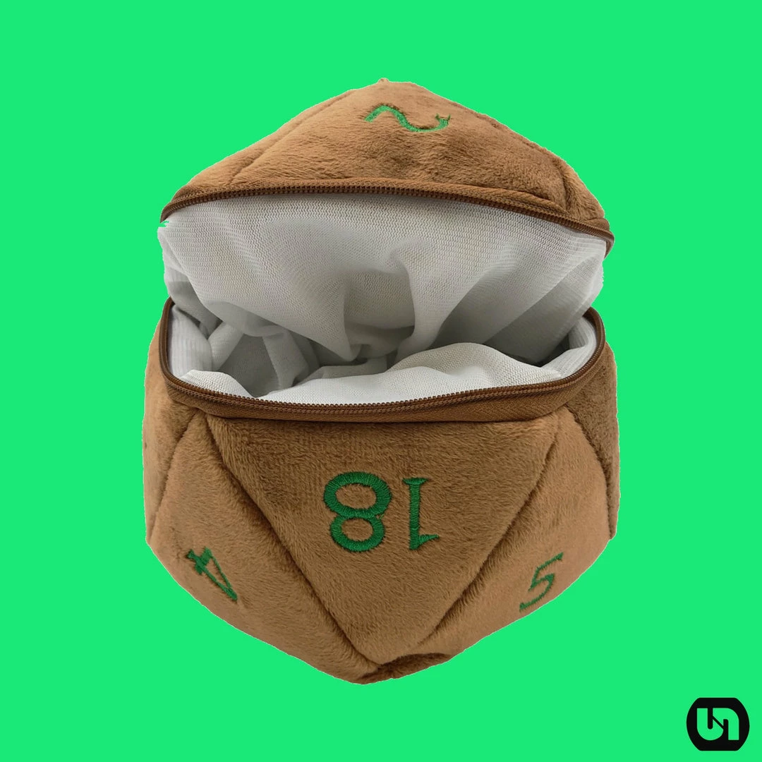 New ๐ Ultra Pro: Dice Bag Plush D20 - Copper Plushies ๐ 3 Ultra Pro: Dice Bag Plush D20 - Copper Plushies