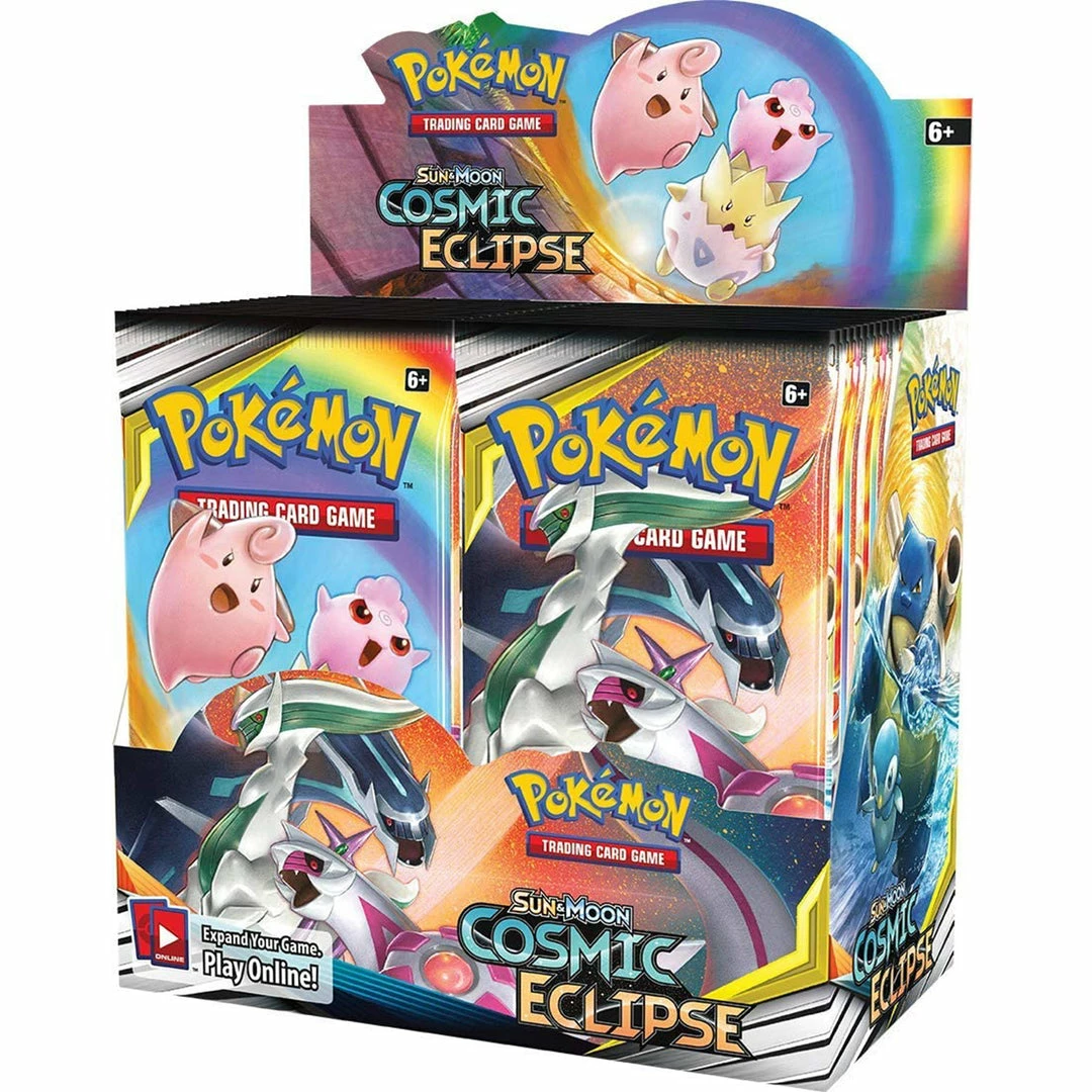 Brand new π Pokemon TCG: Sun & Moon Cosmic Eclipse Booster Box π 3 Pokemon TCG: Sun & Moon Cosmic Eclipse Booster Box