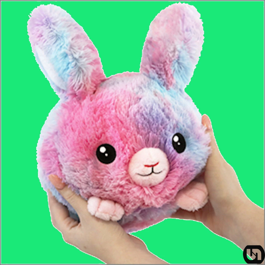 Discount ๐ Toys & Figures Squishable: Mini Cotton ๐ฌ Candy Bunny (7") โญ 3 Toys & Figures Squishable: Mini Cotton Candy Bunny (7")
