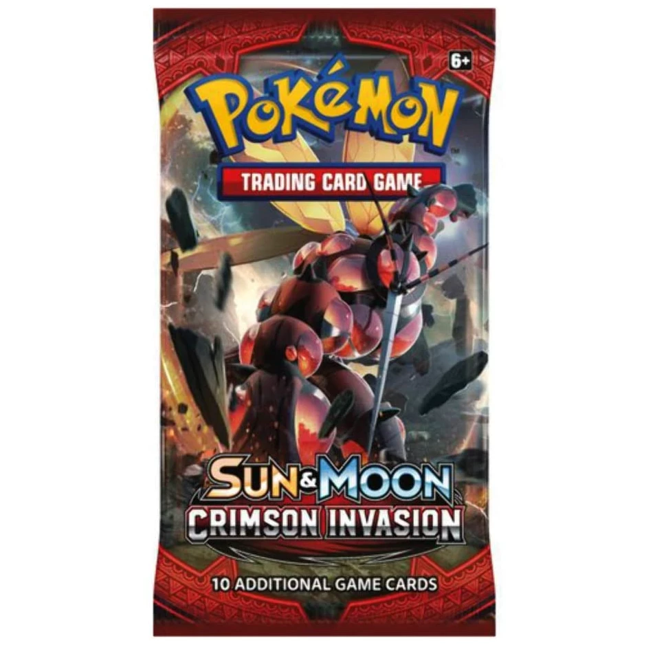 Cheapest ๐ Pokemon TCG: Sun & Moon Crimson Invasion Booster Pack ๐ 3 Pokemon TCG: Sun & Moon Crimson Invasion Booster Pack
