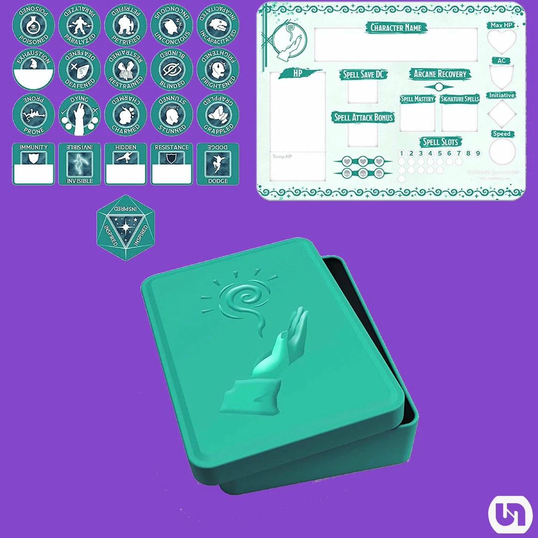 Coupon β€οΈ Gale Force 9 Dungeons & Dragons 5E: Wizard Token Set RPGs π― 3 Gale Force 9 Dungeons & Dragons 5E: Wizard Token Set RPGs