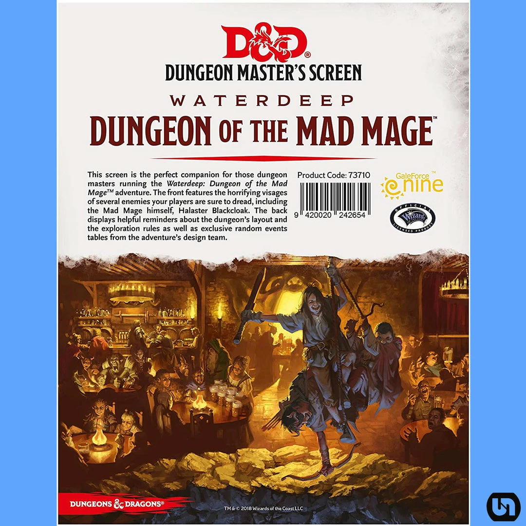 Coupon 👏 Gale Force 9 RPGs Dungeons & Dragons 5E: Screen - Dungeon Of The Mad Mage 🌟 3 Gale Force 9 RPGs Dungeons & Dragons 5E: Screen - Dungeon Of The Mad Mage