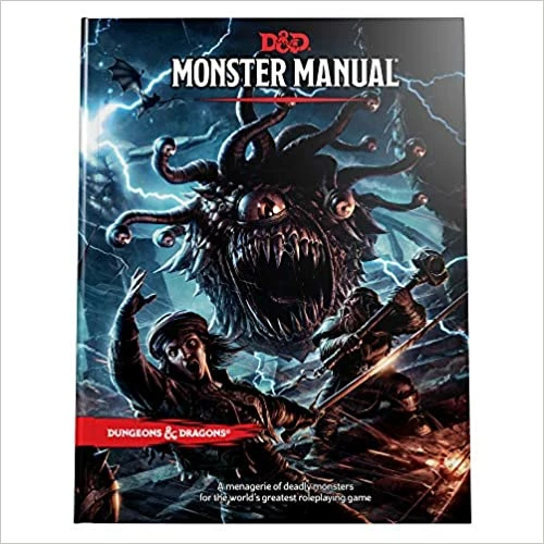 Promo 🎁 Wizards Of The Coast RPGs Dungeons & Dragons 5E: Monster Manual (Hardcover) ✨ 3 Wizards Of The Coast RPGs Dungeons & Dragons 5E: Monster Manual (Hardcover)