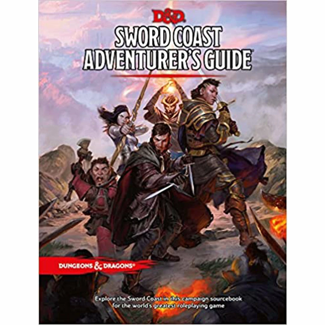 Flash Sale ❤️ Wizards Of The Coast Dungeons & Dragons 5E: Sword Coast Adventurer's Guide (Hardcover) RPGs ⭐ 3 Wizards Of The Coast Dungeons & Dragons 5E: Sword Coast Adventurer's Guide (Hardcover) RPGs