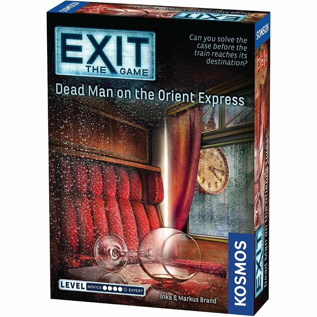 Promo 😀 Kosmos Exit The Game: Dead Man On The Orient Express Board Games ✔️ 3 Kosmos Exit The Game: Dead Man On The Orient Express Board Games
