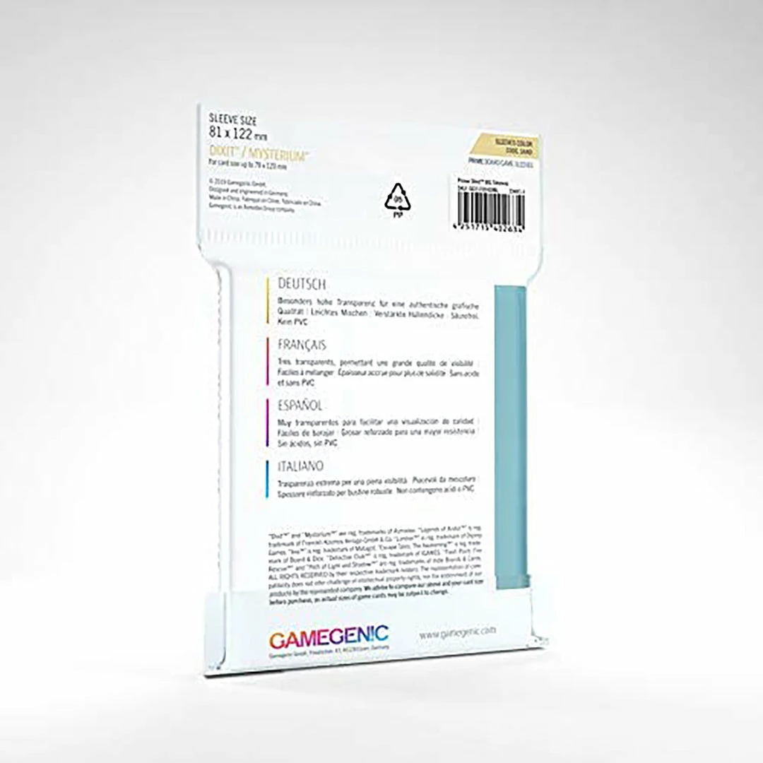 Outlet 🔥 Asmodee Supplies Gamegenic: Prime Board Game Sleeves 90ct - Dixit/Mysterium 👏 4 Asmodee Supplies Gamegenic: Prime Board Game Sleeves 90ct - Dixit/Mysterium