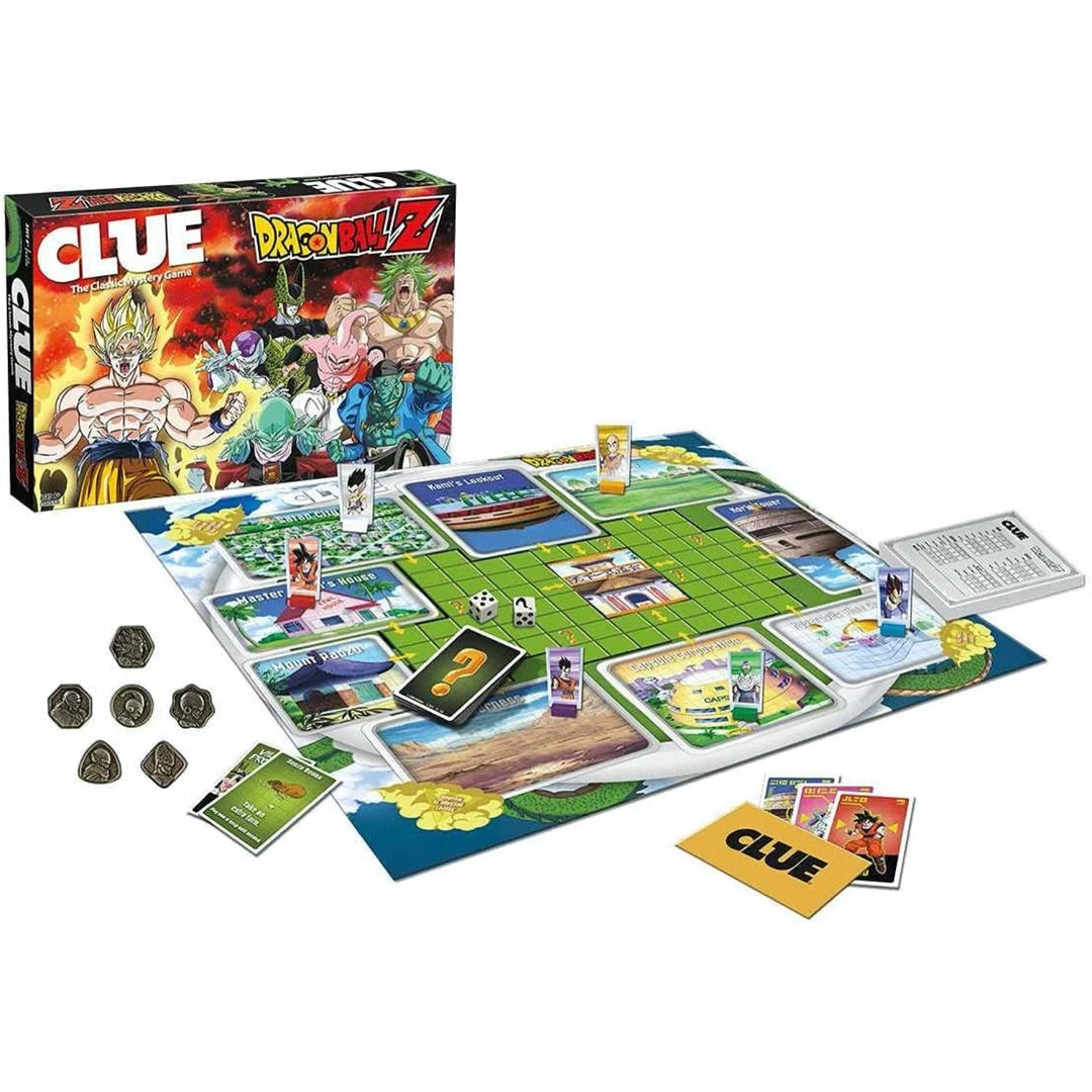 New π USAopoly Clue: Dragon Ball Z Board Games π 4 USAopoly Clue: Dragon Ball Z Board Games