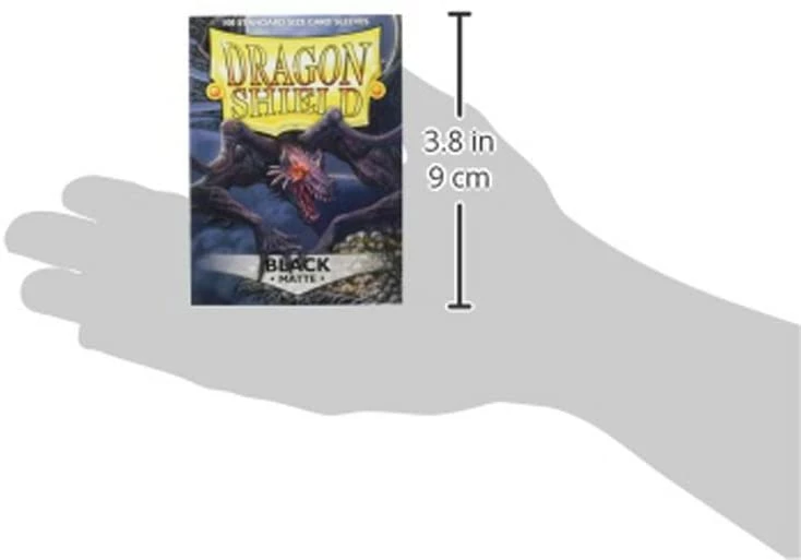 Best reviews of 🧨 Arcane Tinman Dragon Shield Matte Sleeves - Black (100-Pack) ✨ 6 Arcane Tinman Dragon Shield Matte Sleeves - Black (100-Pack)