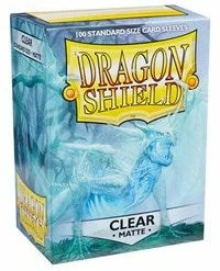 Arcane Tinman Dragon Shield: Matte Sleeves -Clear (100-Pack)