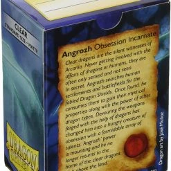 Arcane Tinman Dragon Shield: Matte Sleeves -Clear (100-Pack)