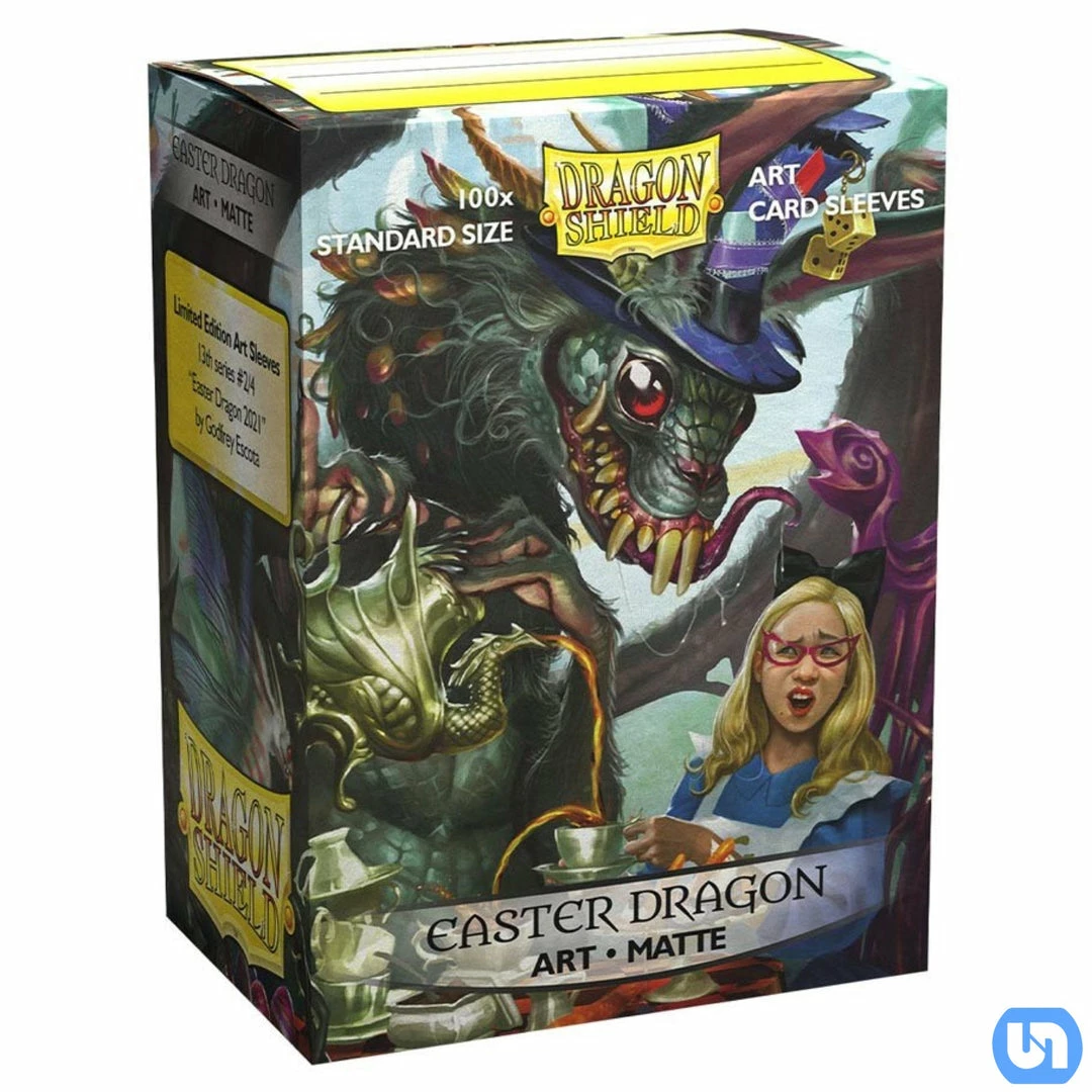 Cheapest 🤩 Arcane Tinman Supplies Dragon Shield Matte Art Sleeves - Matte Easter Dragon 2021 (100 Pack) ✔️ 3 Arcane Tinman Supplies Dragon Shield Matte Art Sleeves - Matte Easter Dragon 2021 (100 Pack)