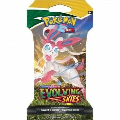 Pokemon TCG: Sword & Shield Evolving Skies Sleeved Booster Pack TCGs