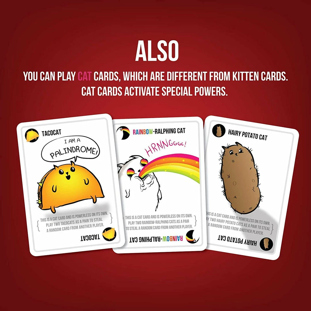Coupon 🎁 Exploding Kittens (Original Edition) Board Games 🎁 6 Exploding Kittens (Original Edition) Board Games