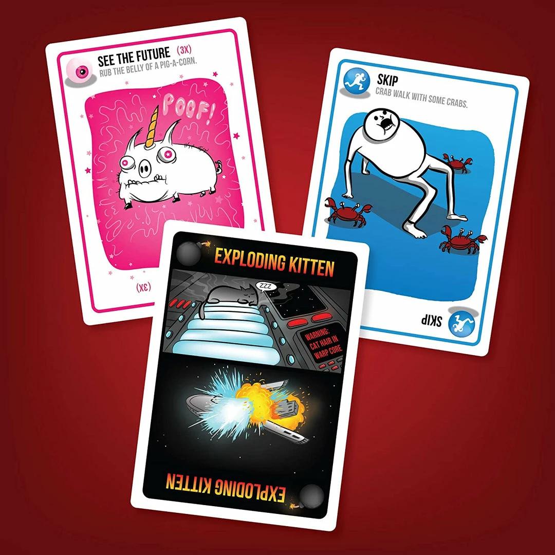 Coupon 🎁 Exploding Kittens (Original Edition) Board Games 🎁 7 Exploding Kittens (Original Edition) Board Games
