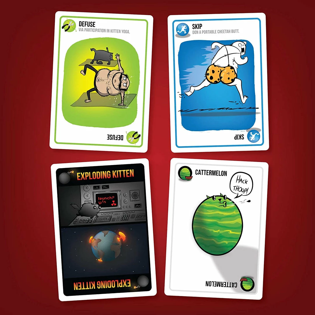 Coupon 🎁 Exploding Kittens (Original Edition) Board Games 🎁 8 Exploding Kittens (Original Edition) Board Games