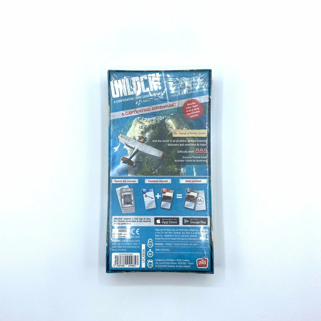 Best deal ๐ Space Cowboys Board Games Unlock! Escape Adventures: The Island Of Doctor Goorse ๐ 4 Space Cowboys Board Games Unlock! Escape Adventures: The Island Of Doctor Goorse