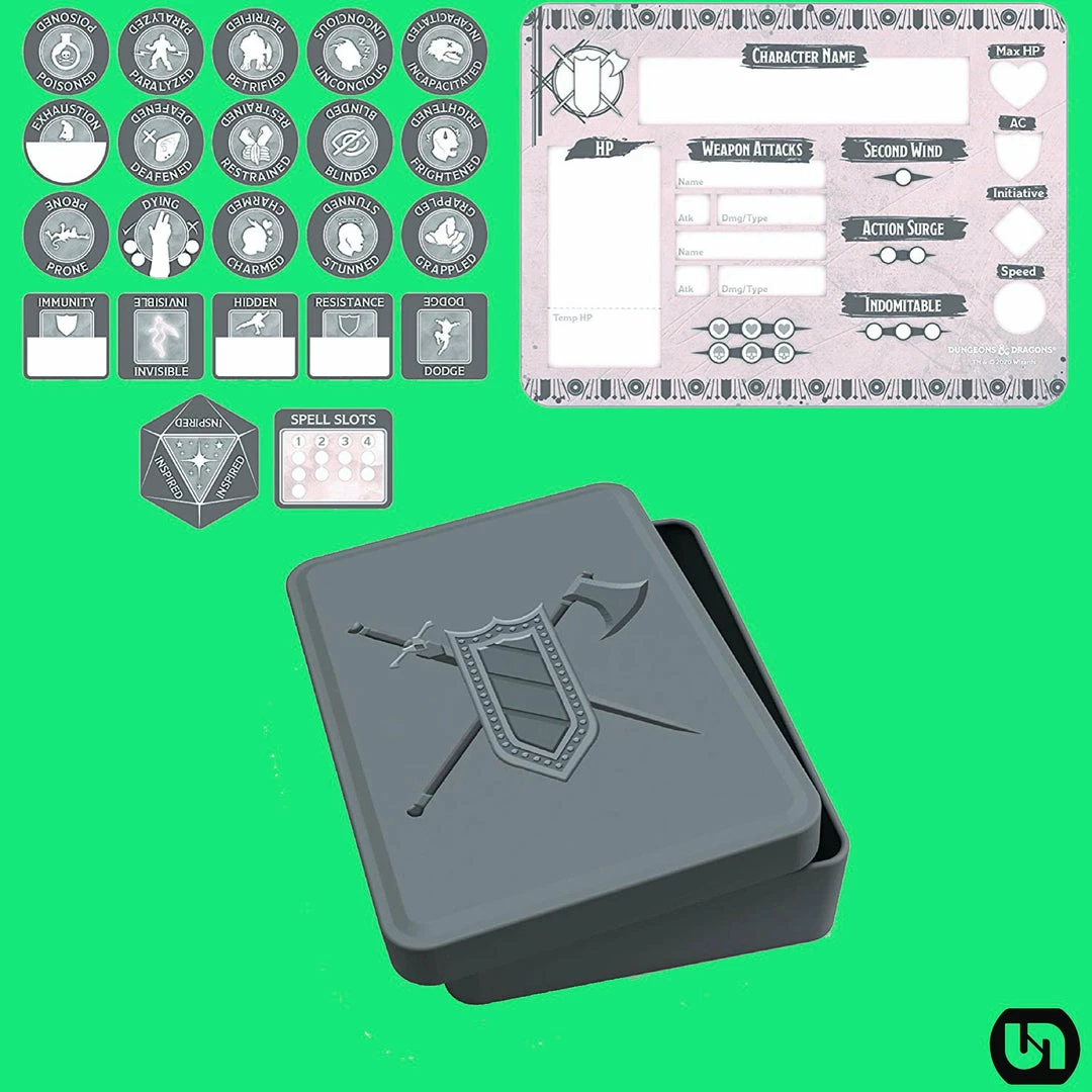 Cheap π Gale Force 9 Dungeons & Dragons 5E: Fighter Token Set π 3 Gale Force 9 Dungeons & Dragons 5E: Fighter Token Set