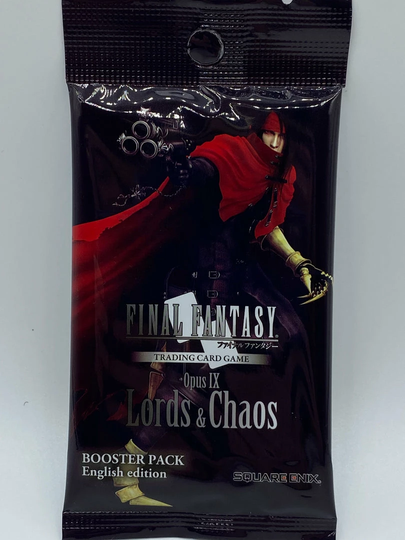 Promo ๐ Square Enix Final Fantasy: Opus 9 (IX) Lords & Chaos Single Booster Pack โ๏ธ 3 Square Enix Final Fantasy: Opus 9 (IX) Lords & Chaos Single Booster Pack