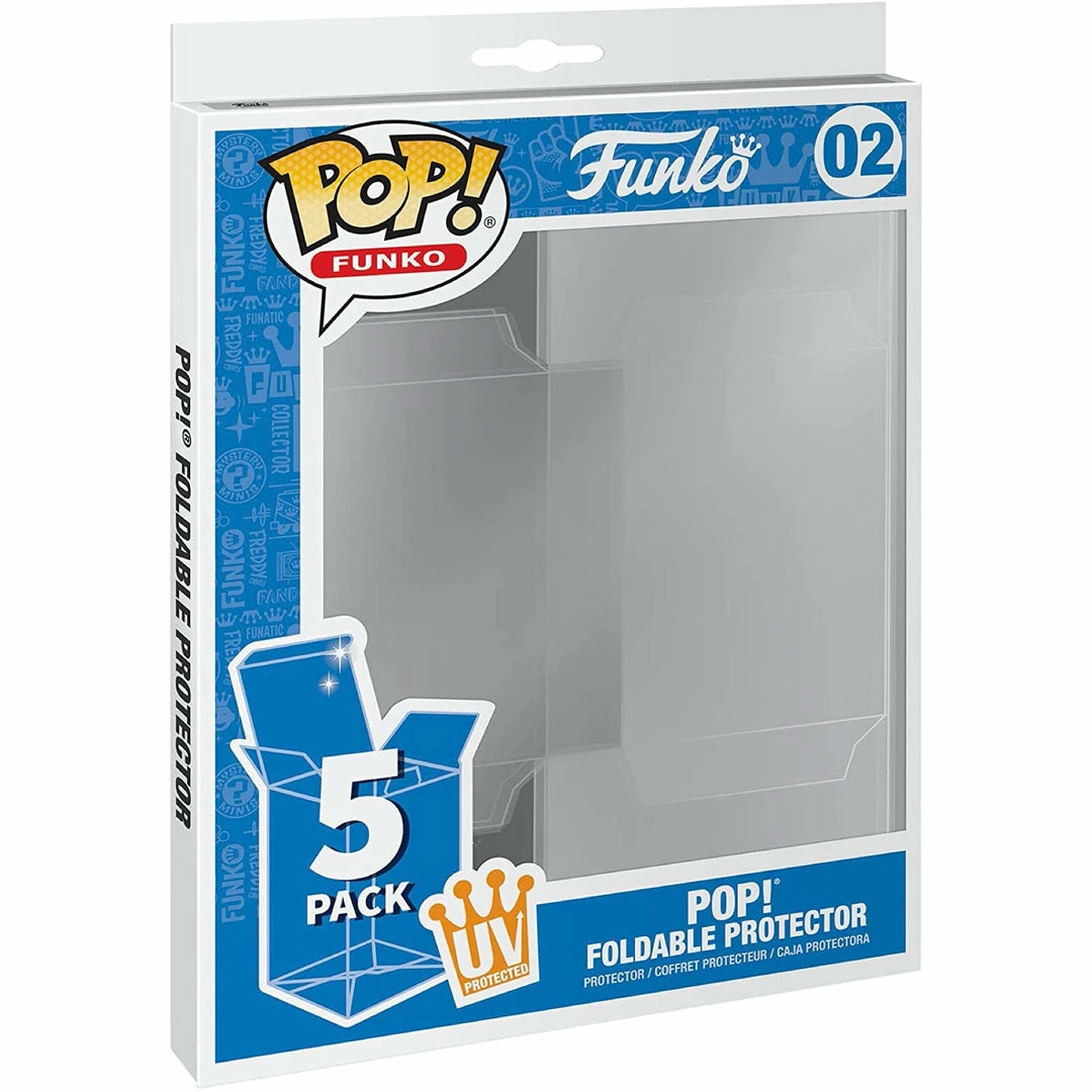 Promo ๐ Funko Pop!: Foldable Protector - 5 Pack ๐ 3 Funko Pop!: Foldable Protector - 5 Pack