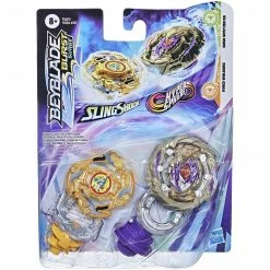 Hasbro Gaming Beyblade: Burst Surge Dual Collection Pack - Force Wolborg And Dusk Spryzen S5