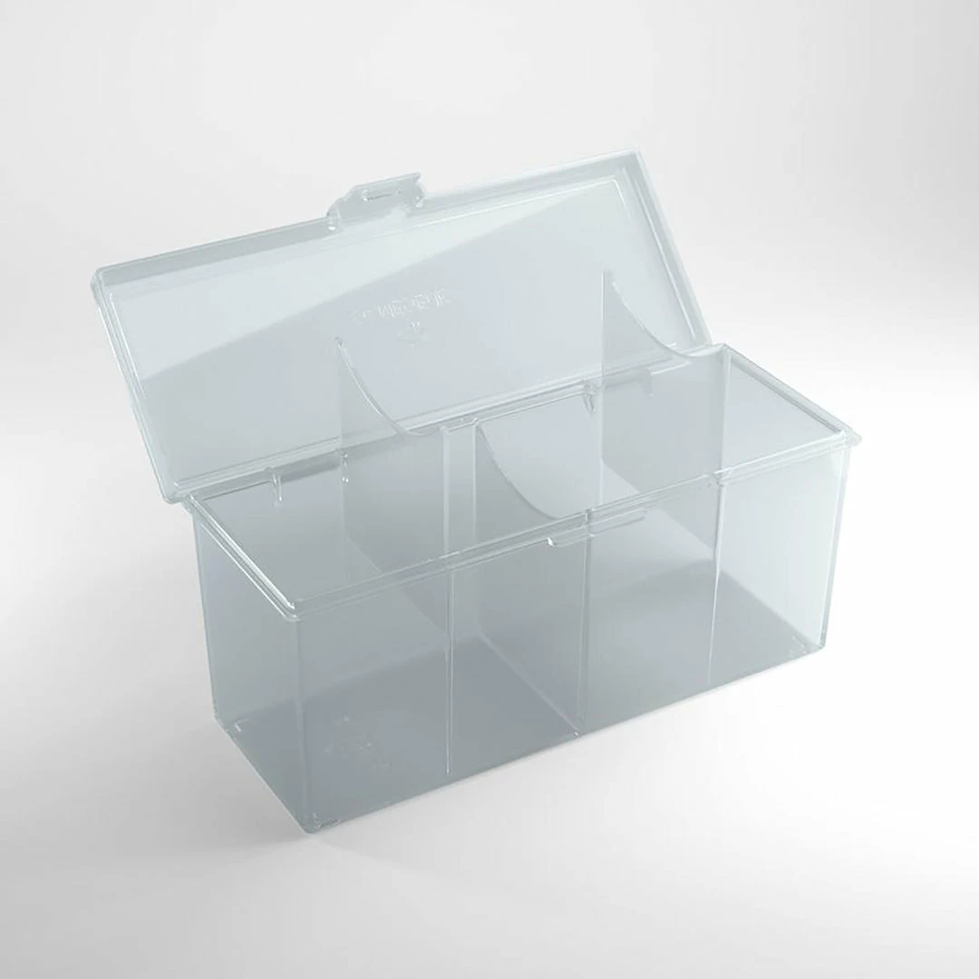 Buy ๐ Asmodee Gamegenic: Fourtress 320+ Deck Box - Clear Supplies ๐งจ 4 Asmodee Gamegenic: Fourtress 320+ Deck Box - Clear Supplies