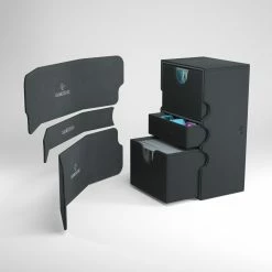 Asmodee Gamegenic: Stronghold 200+ Convertible, Black Supplies