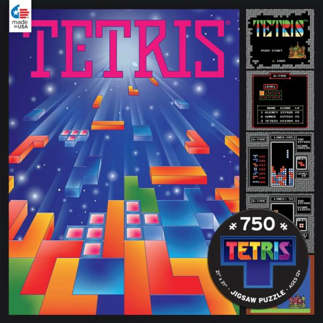 Best deal ๐งจ CEACO Company Tetris: Gaming Poster 750pc Puzzle โญ 3 CEACO Company Tetris: Gaming Poster 750pc Puzzle