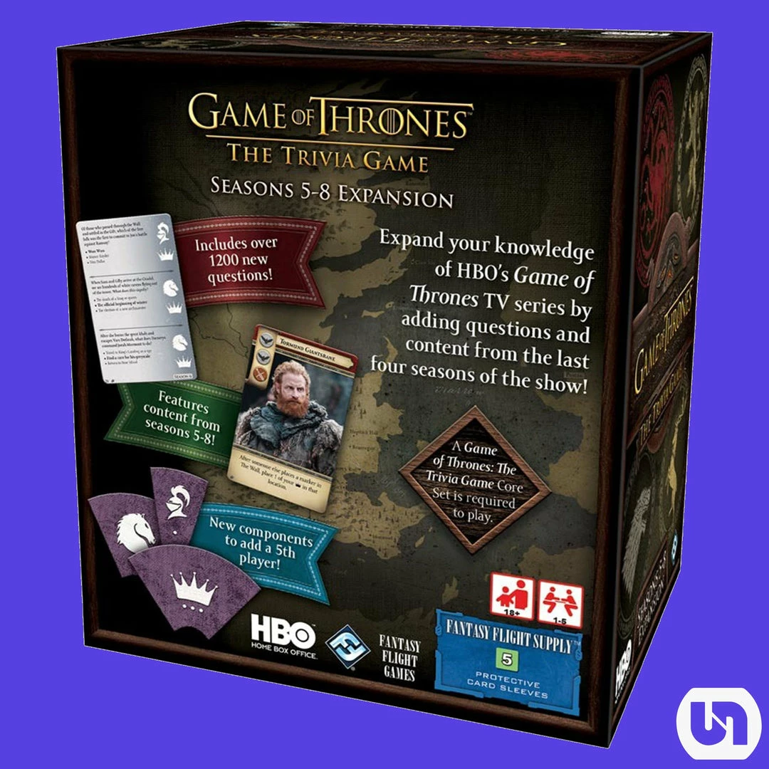 Budget โญ Fantasy Flight Games Game Of Thrones: The Trivia Game - Seasons 5-8 Expansion ๐ 4 Fantasy Flight Games Game Of Thrones: The Trivia Game - Seasons 5-8 Expansion