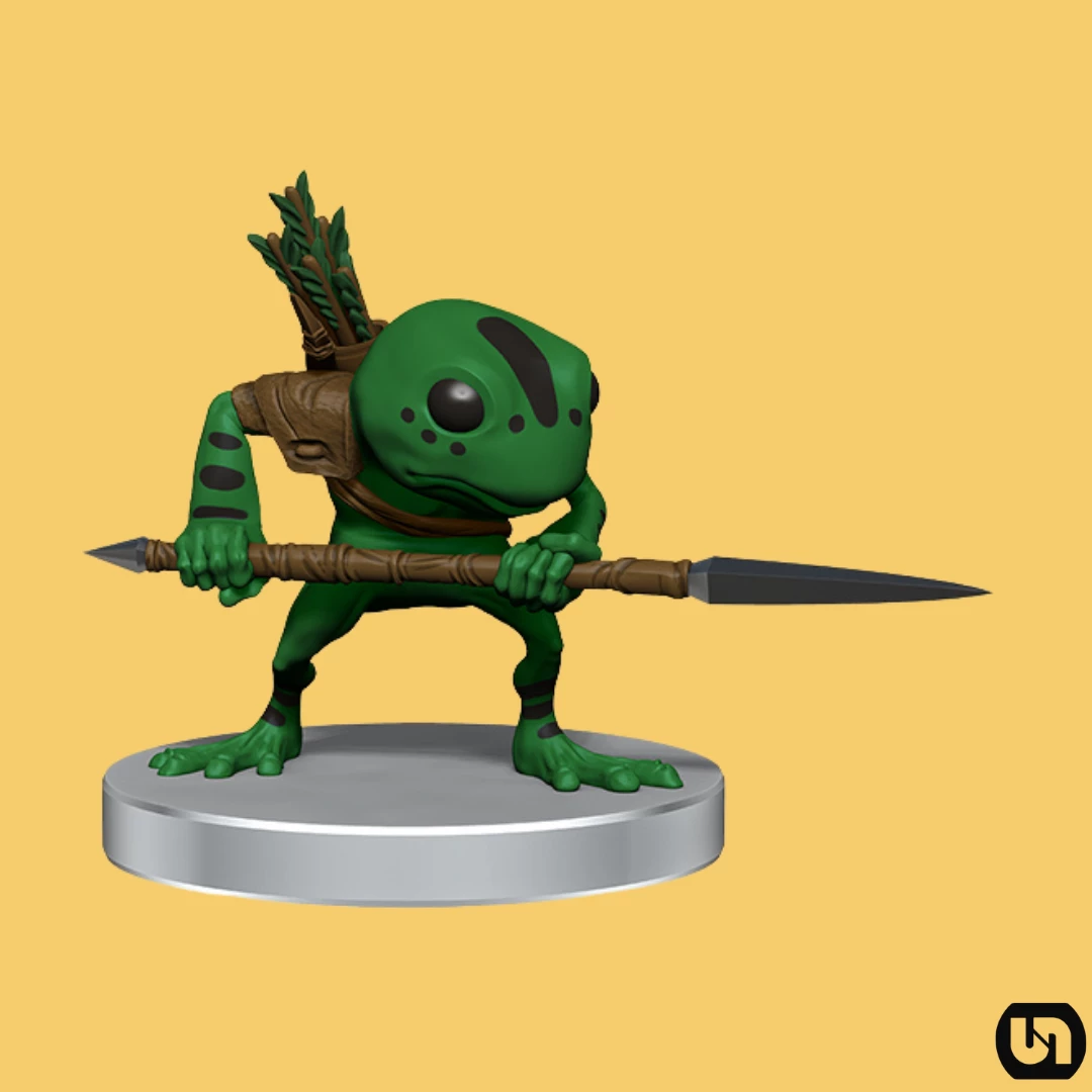 New 👏 Wizkids Dungeons & Dragons: Icons Of The Realms - Grung Warband Miniatures 😀 7 Wizkids Dungeons & Dragons: Icons Of The Realms - Grung Warband Miniatures