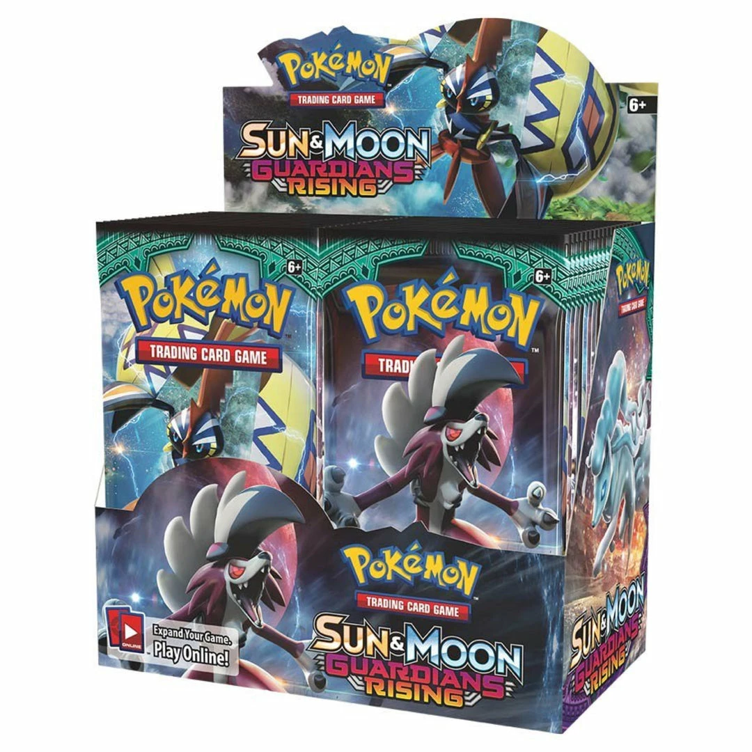 Deals π Pokemon TCG: Sun & Moon Guardians Rising Booster Box π 3 Pokemon TCG: Sun & Moon Guardians Rising Booster Box