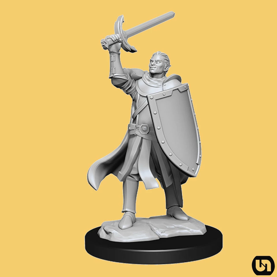 Best deal ✔️ Wizkids Dungeons & Dragons: Nolzur's Marvelous Miniatures Wave 14 - Half-Elf Paladin 🔔 4 Wizkids Dungeons & Dragons: Nolzur's Marvelous Miniatures Wave 14 - Half-Elf Paladin
