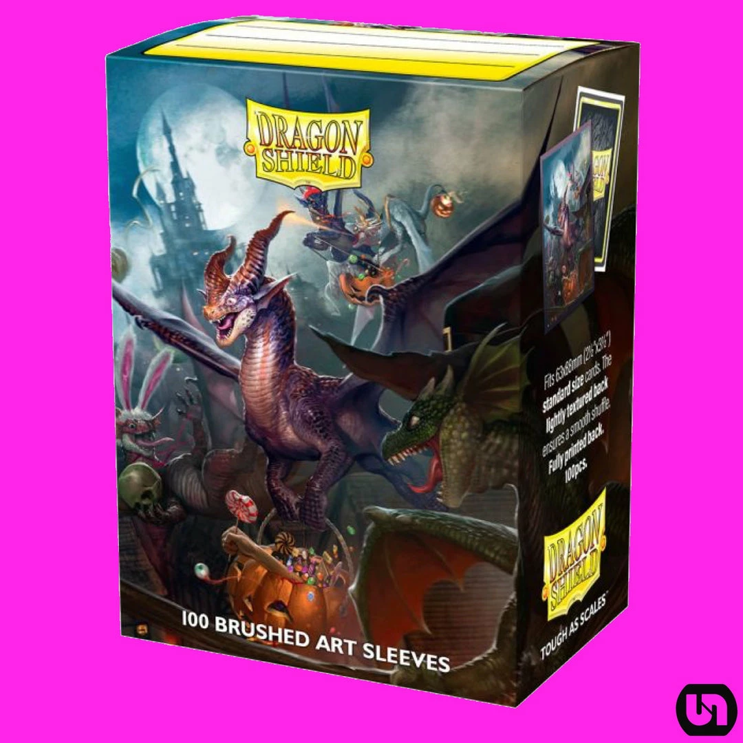 Promo ๐ Arcane Tinman Supplies Dragon Shield: ๐ฆ Halloween 2021 Art Sleeves (100ct) โ 3 Arcane Tinman Supplies Dragon Shield: Halloween 2021 Art Sleeves (100ct)