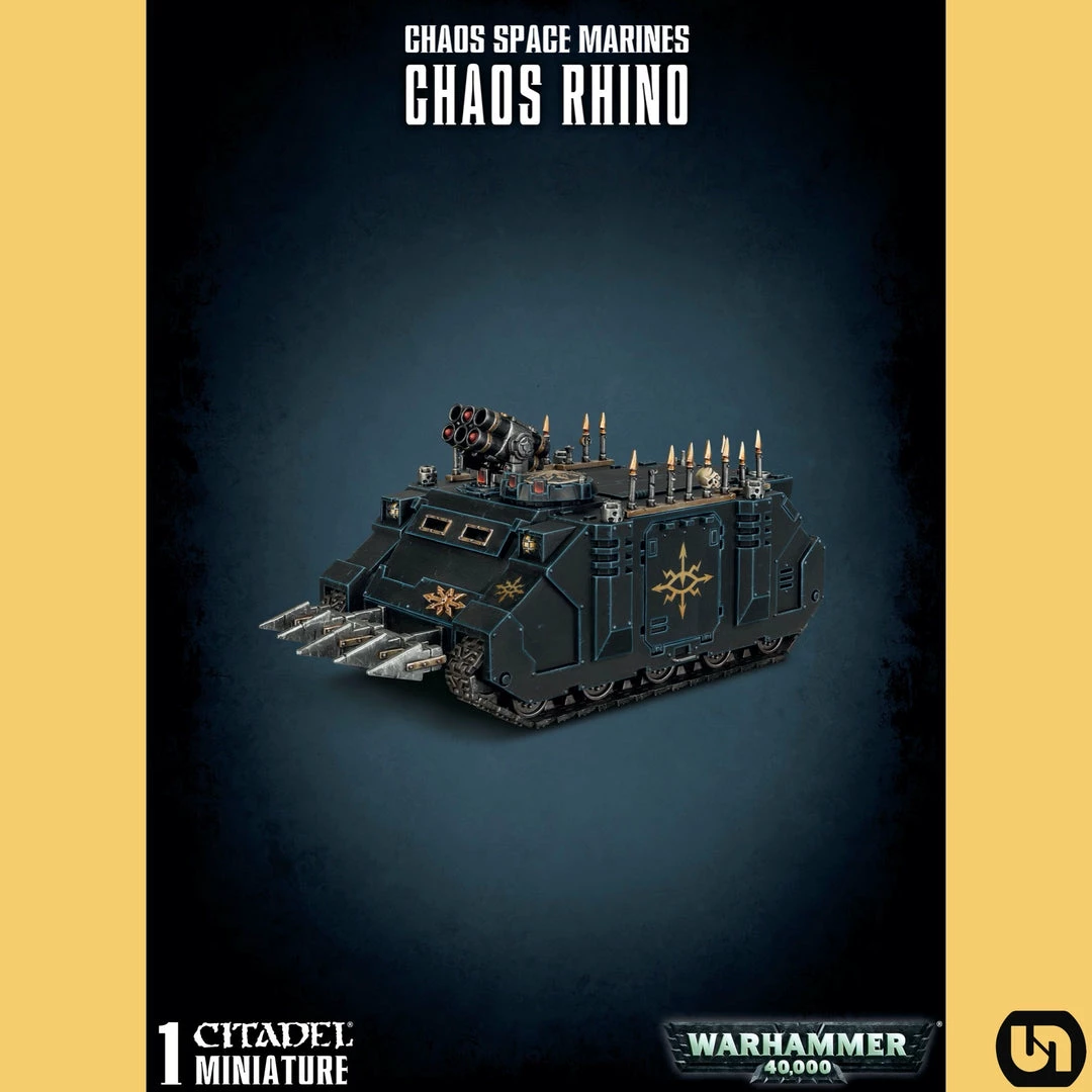 Deals 👏 Games Workshop Warhammer: 40,000 - Chaos Space Marines-Chaos Rhino Miniatures 🥰 3 Games Workshop Warhammer: 40,000 - Chaos Space Marines-Chaos Rhino Miniatures