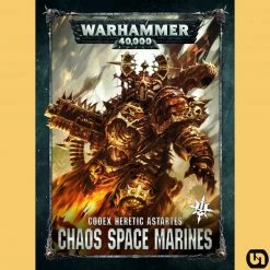 Games Workshop Warhammer: 40,000 - Codex Heretic Astartes-Chaos Space Marines (Hardcover)