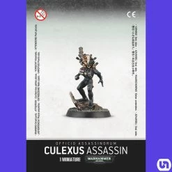 Games Workshop Warhammer: 40,000 - Officio Assassinorum-Culexus Assassin Miniatures