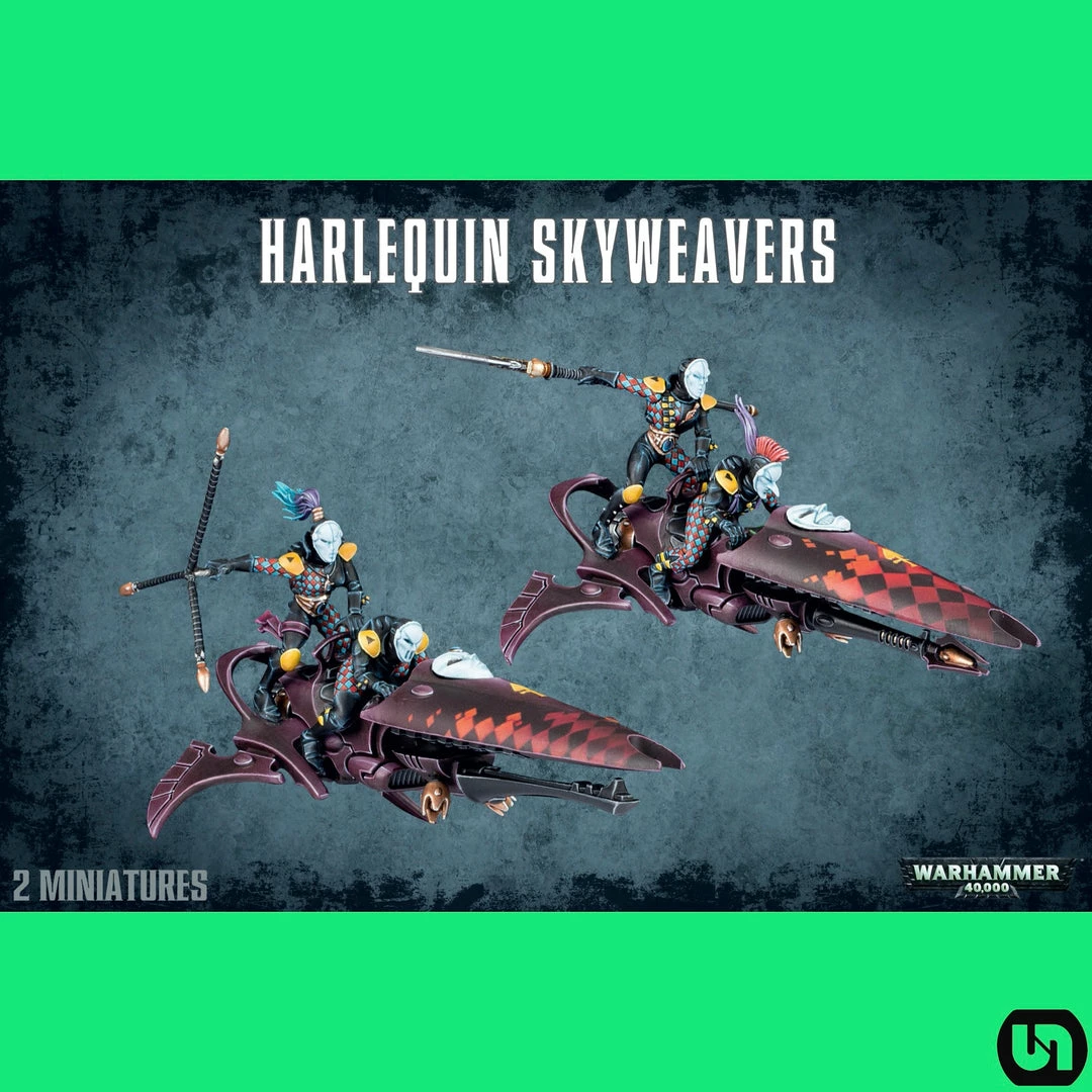 Top 10 ✔️ Games Workshop Miniatures Warhammer: 40,000 - Harlequin Skyweavers ✨ 3 Games Workshop Miniatures Warhammer: 40,000 - Harlequin Skyweavers