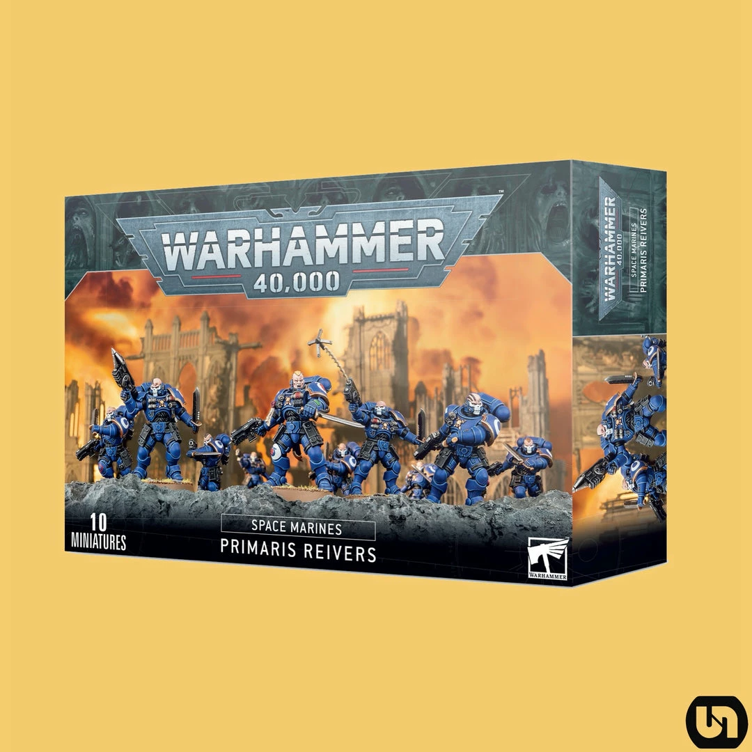 Coupon ๐ Games Workshop Miniatures Warhammer: 40,000 - Space Marines-Primaris Reivers ๐ 3 Games Workshop Miniatures Warhammer: 40,000 - Space Marines-Primaris Reivers