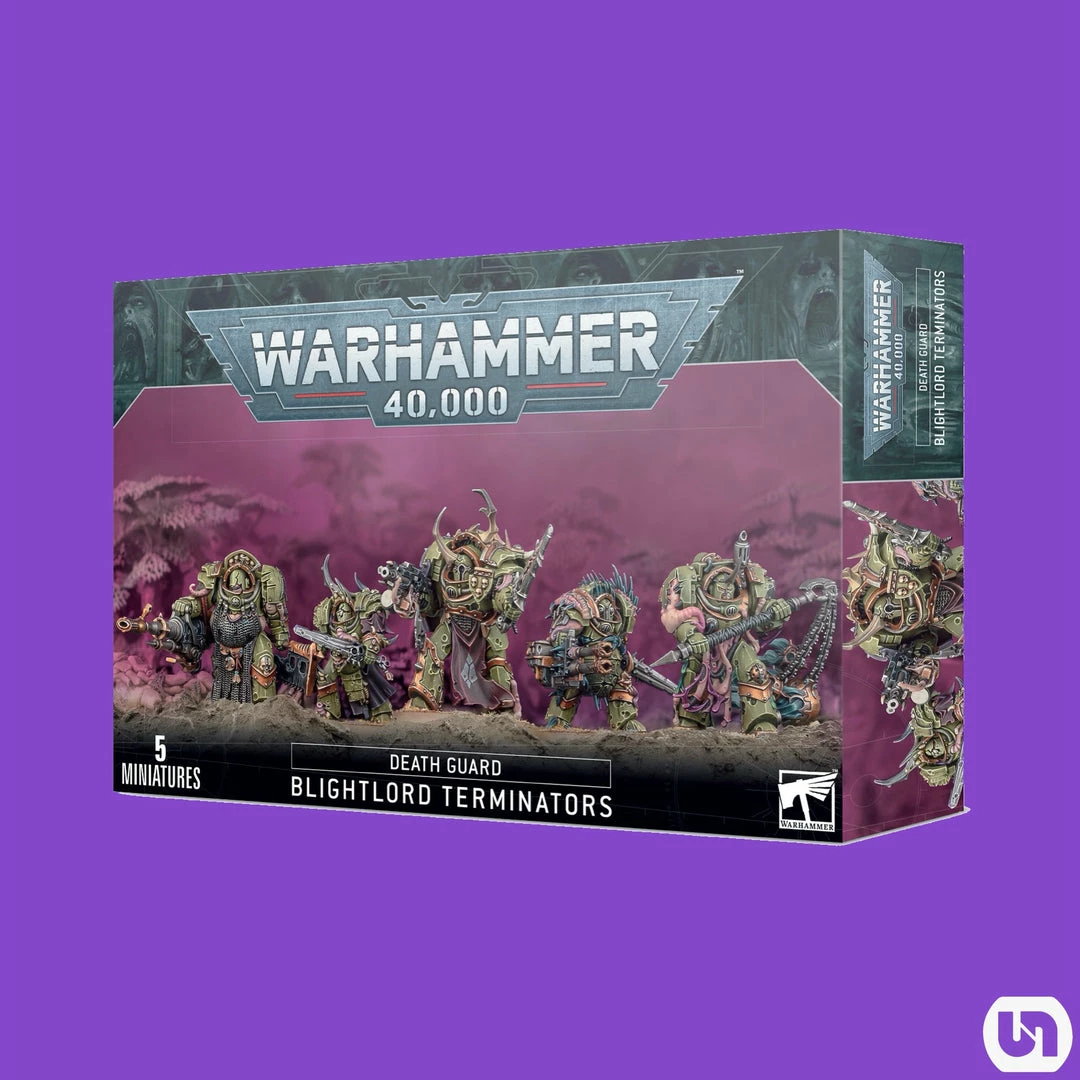 Games Workshop Miniatures Warhammer: 40,000 - Death Guard-Blightlord Terminators