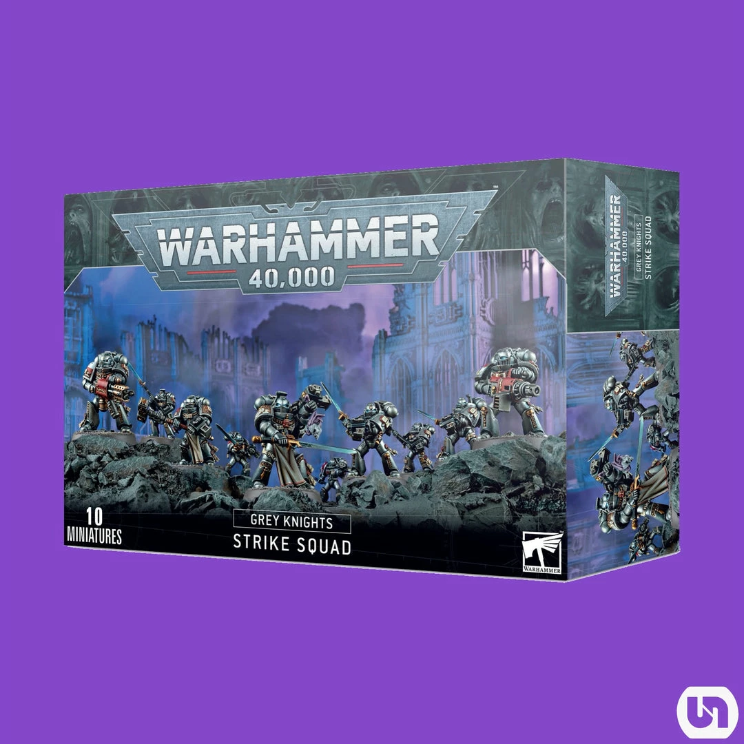 New ⭐ Games Workshop Warhammer: 40,000 - Grey Knights-Strike Squad 🛒 3 Games Workshop Warhammer: 40,000 - Grey Knights-Strike Squad