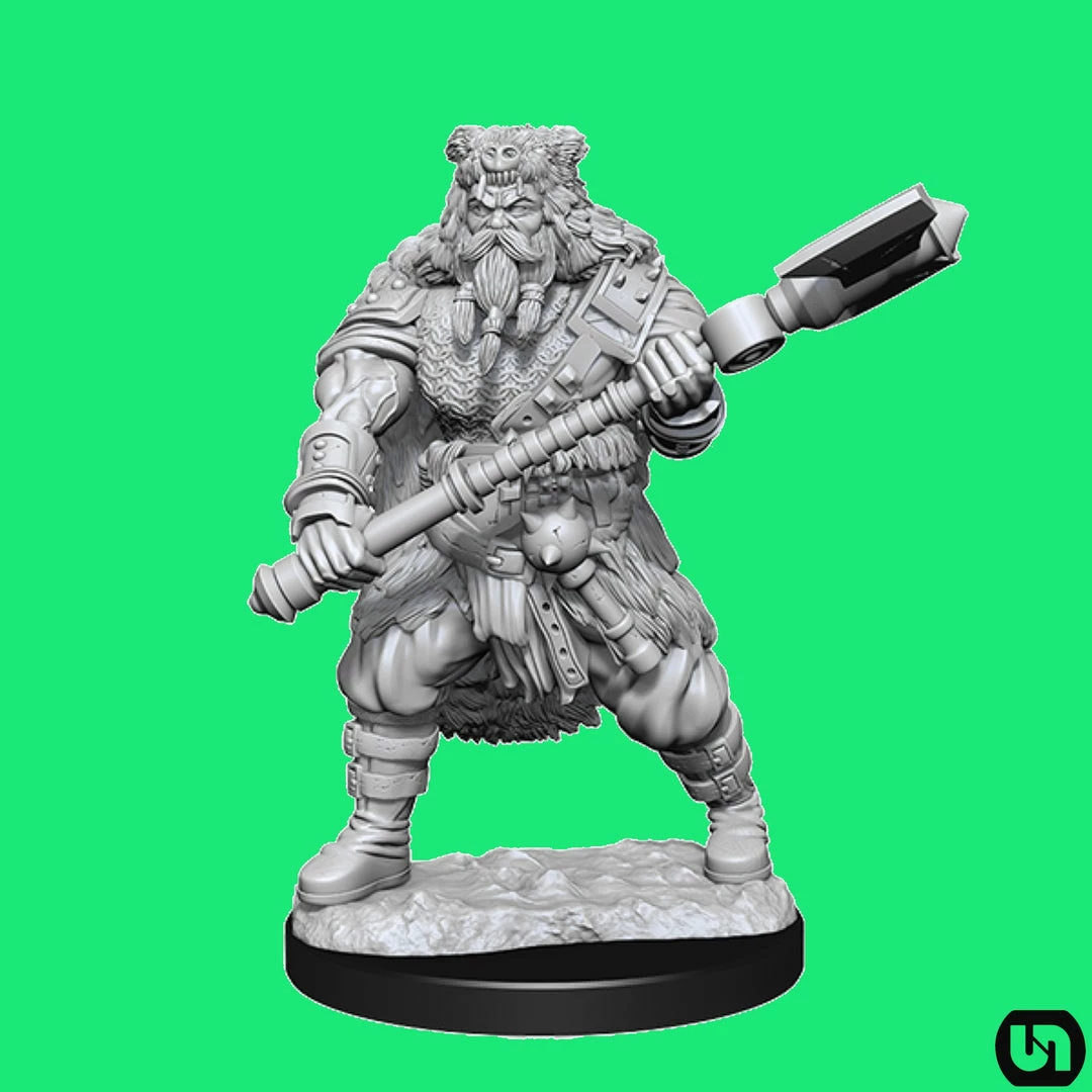 Best deal 😀 Wizkids Dungeons & Dragons: Nolzur's Marvelous Miniatures Wave 14 - Human Barbarian 🤩 3 Wizkids Dungeons & Dragons: Nolzur's Marvelous Miniatures Wave 14 - Human Barbarian