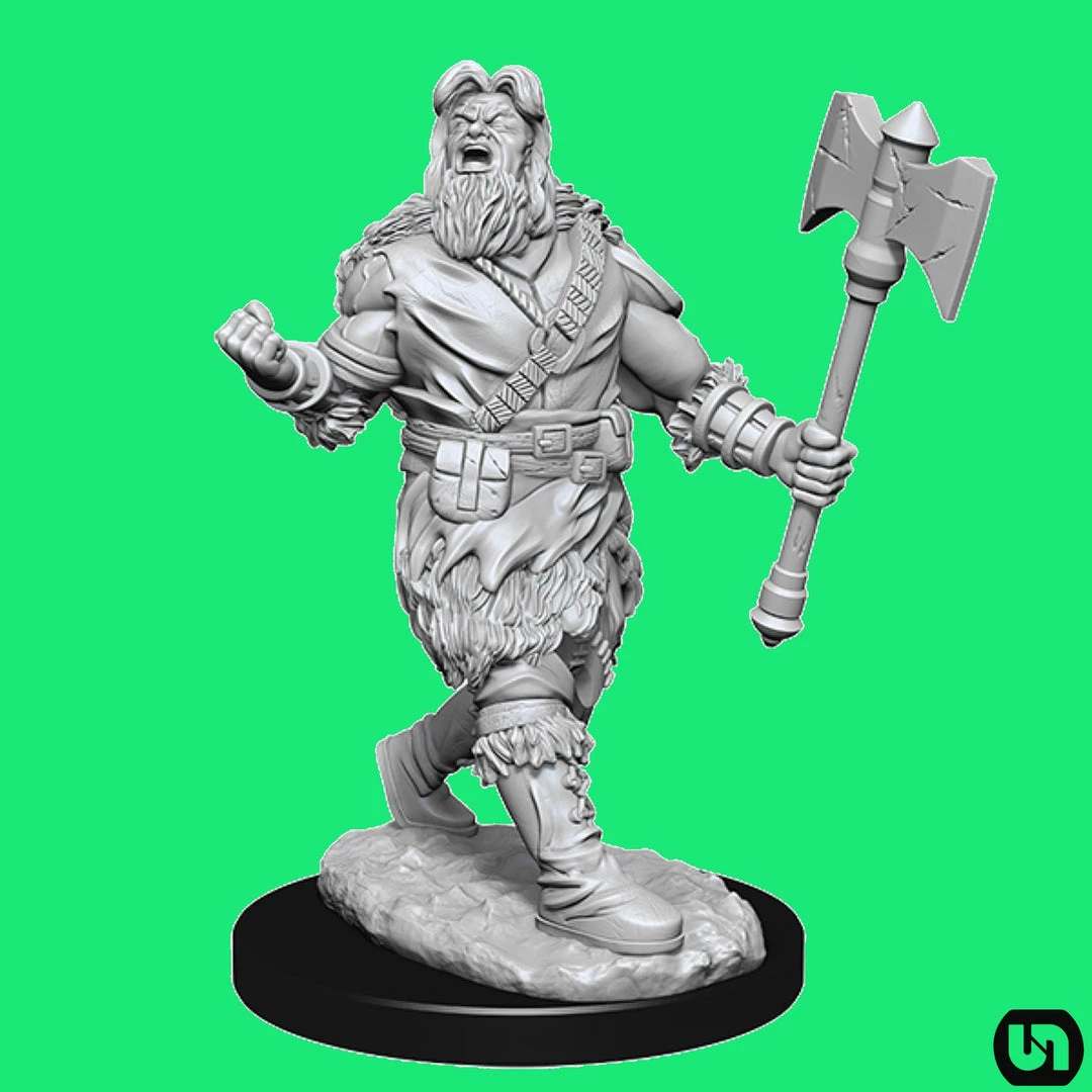 Best deal 😀 Wizkids Dungeons & Dragons: Nolzur's Marvelous Miniatures Wave 14 - Human Barbarian 🤩 4 Wizkids Dungeons & Dragons: Nolzur's Marvelous Miniatures Wave 14 - Human Barbarian