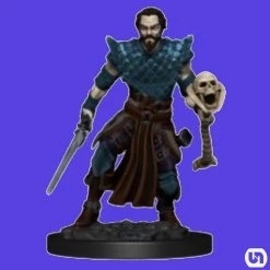 Wizkids Dungeons & Dragons: Icons Of The Realms Premium Miniatures - Human Warlock Male