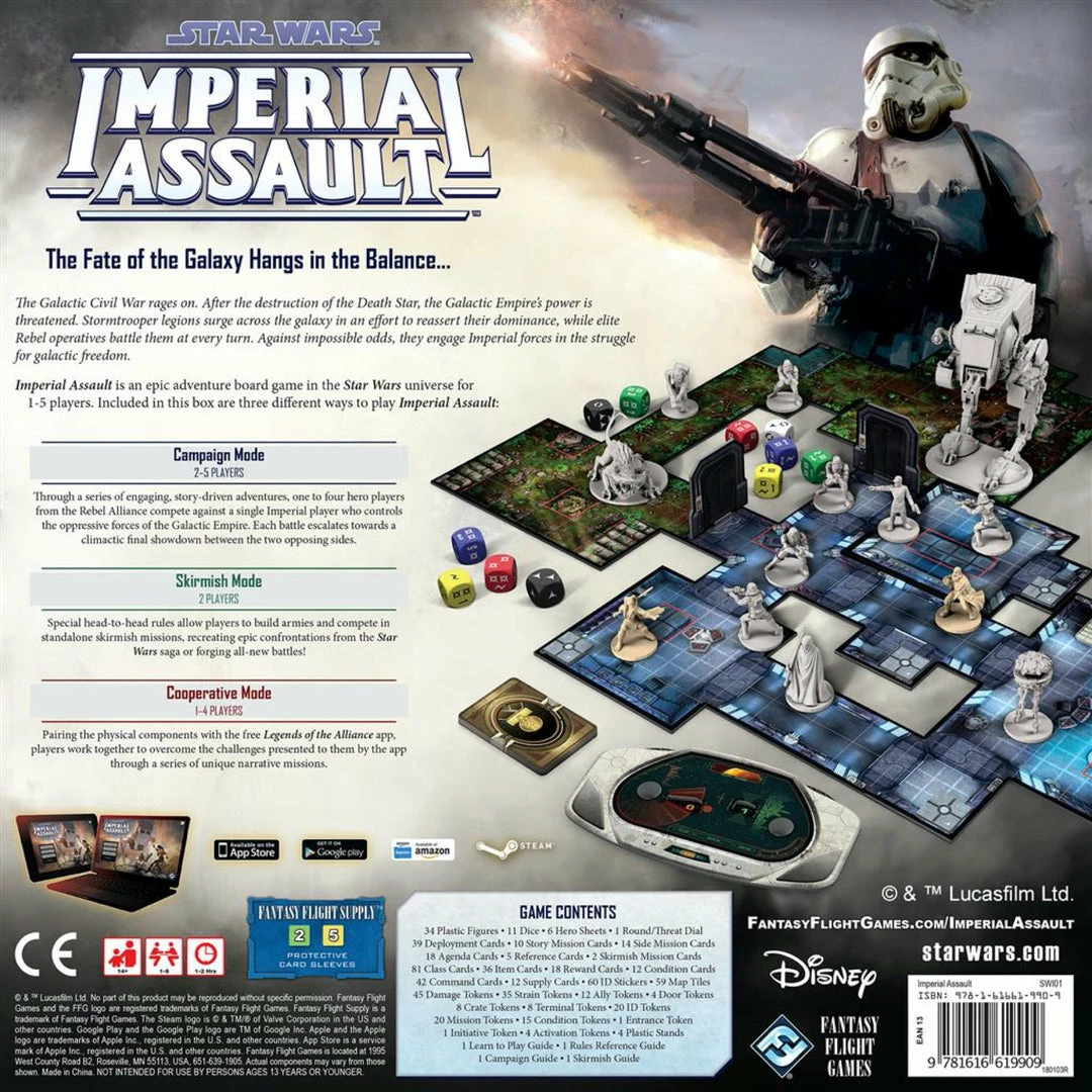 Cheap ๐ Fantasy Flight Games Board Games Star Wars: Imperial Assault ๐ 4 Fantasy Flight Games Board Games Star Wars: Imperial Assault