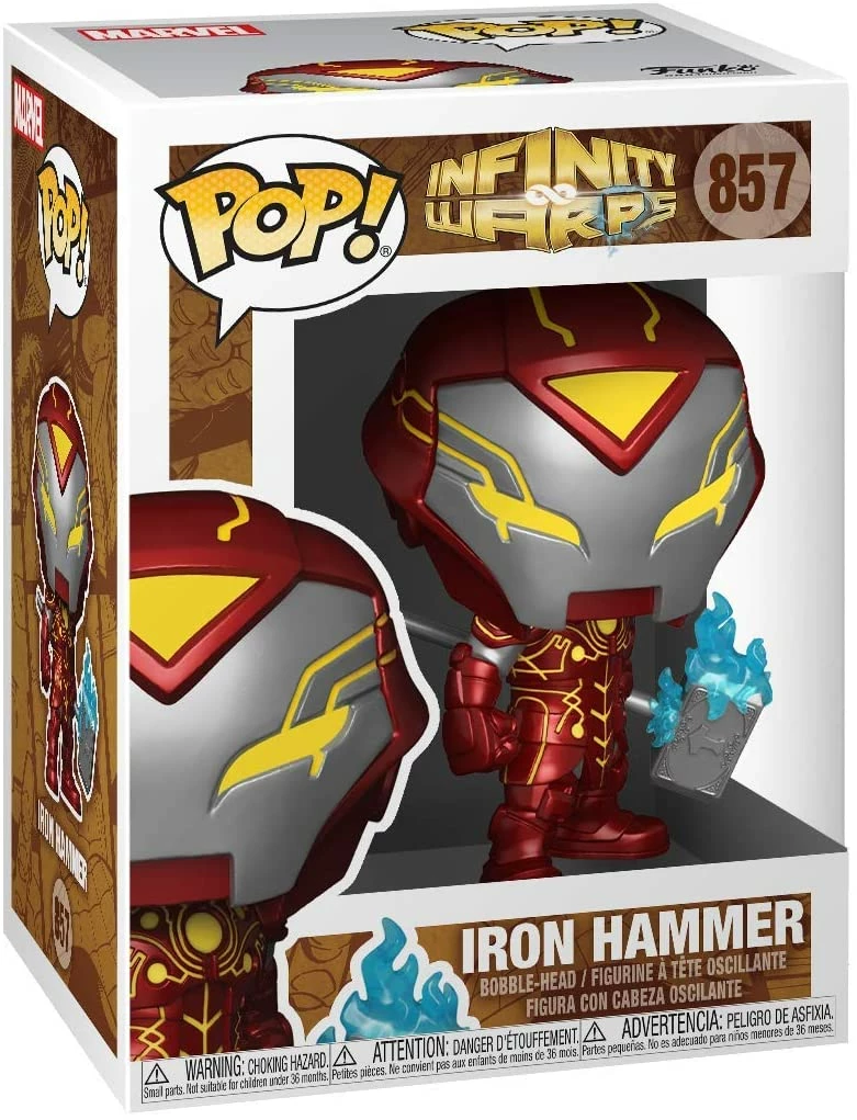 Deals 🎁 Funko Pop!: Infinity Warps - Iron 🔨 Hammer Toys & Figures 😍 3 Funko Pop!: Infinity Warps - Iron Hammer Toys & Figures